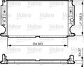 VALEO Kühler, Motorkühlung 735188 für TOYOTA