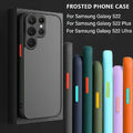 Hülle für Samsung S25 Ultra S24 FE S23 S22 A16 A15 A54 Handy Schutz Case Bumper
