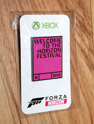 Forza Horizon 4 Gamescom Welcome to the Horizon Festival Pin Anstecker Xbox One
