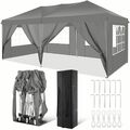 Faltpavillon Pavillon 3x3/3x6m Gartenzelt Partyzelt Festzelt Bierzelt UV Schutz