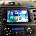 Für VW T5 Transporter Multivan Carplay 6+128G Android 14 Autoradio GPS 4G BT DAB