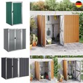 Gerätehaus Geräteschuppen Gartenschuppen Schuppen Verzinkter Stahl Gartenhaus