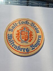 Alter Bierdeckel Kalt Loch Brauerei Miltenberg Impressum