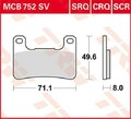 TRW MCB752CRQ Bremsbeläge Satz Vorne
