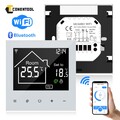CONENTOOL Heizungsthermostat Smart WiFi Digitale LCD Touchscreen 16A/3A Für Haus
