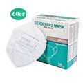 FFP2 Maske Mundschutz Masken Atemschutzmaske 5-lagig weiß [60er-Pack]