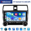 10" Für Suzuki Swift 2003-2010 64G Android14 Carplay Autoradio GPS Navi WIFI RDS