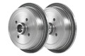 2x ATE Bremstrommel Trommeln Trommelbremse Hinten 24.0220-0016.1