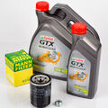 MANN-FILTER W610/3 Ölfilter + 5L MAGNETC 10W40 Ultra Clean für FIAT OPEL MAZDA