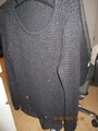 Schwarzer Pullover  mit Pailetten im Strick gr 38 Zero