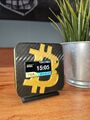 Bitcoin Nerdminer V4 Carbon / aktiv gekühlt  / 3D Druck Gehäuse   78Khs  1 Watt