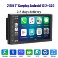 32G+ Android13 Autoradio 2 DIN Carplay 7 Zoll GPS NAVI RDS Bluetooth Doppel 2DIN