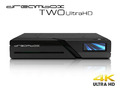 Dreambox Two Ultra HD 2x DVB-S2X MIS Tuner 4K 2160p E2 Linux Dual Wifi H.265 HEV