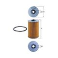 1x Kraftstofffilter MAHLE KX 35 passend für CITROËN DAF FIAT FORD GMC HANOMAG
