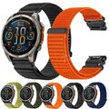 Quickfit Nylon Armband Für Garmin Fenix 8 E 7 7X 6X Pro 5X 5 Plus 3HR 22mm/26mm