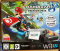 OVP/NEU! Nintendo Wii U 32GB Konsolenpaket  Mario Kart 8 Premium Pack - Schwarz