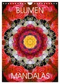 BLUMEN MANDALAS (Wandkalender 2026 DIN A4 hoch), CALVENDO Monatskalender