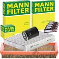 MANN FILTERSET INSPEKTIONSPAKET passend für FIAT 500+500C/312 1.4 100+102 PS