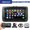 Autoradio Android 12 GPS NAVI WIFI RDS Für VW GOLF 5 6 Touran Polo Passat Tiguan