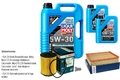 BOSCH Inspektionspaket 7 L Liqui Moly Longtime High Tech 5W-30 für VW