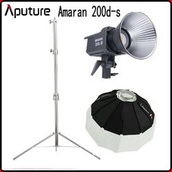 Amaran 200d S 5600K Tageslicht LED Video Continuous Light+ Lantern 65cm + Stand