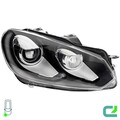 Hauptscheinwerfer rechts Bi-Xenon PY21W HELLA für VW Golf VI (5K1)