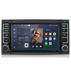 7" Für VW Touareg 7L Transporter T5 Multivan V GPS NAVI SWC Android 13 Autoradio