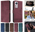 HandyHülle für Samsung Leder Case Schutz Tasche Flip Wallet Etuis Bumper Cover