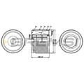 ORIGINAL® Bremsi FA1070 Luftfilter für Audi A6 C7 Avant A6 C7 A7 Sportback