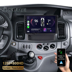 Android 13 32G Autoradio Für Opel Vivaro A Renault Trafic 2010-2014 GPS CarPlay