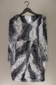 PiuPiu Stretchkleid Regular Kleid für Damen Gr. 36, S Langarm grau aus Viskose