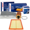 BOSCH POLLEN- LUFT- ÖL-FILTER PAKET passend für Audi TT 8J3 8J9