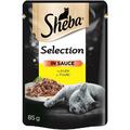 Sheba Portionsbeutel Selection mit Huhn in Sauce 24 x 85g (19,56€/kg)