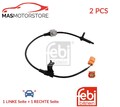 ABS SENSOR DREHZAHLFÜHLER PAAR HINTEN FEBI BILSTEIN 106466 2PCS P NEU