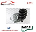 ACHSMANSCHETTE ANTRIEBSWELLE PAAR VORNE WHEEL SIDE PASCAL G5F039PC 2PCS I NEU