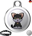 Rppiup GPS Tracker für Katzen Hunde, Mini GPS Tracker Hund Katze Ohne ABO, 