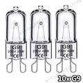 10x G9 Halogen 25W 40W 60W Warm White Stiftsockellampe Leuchtmittel Birne 230V