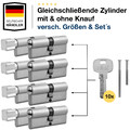 Zylinderschloss gleichschließend Türzylinder Türschloss Profilzylinder Zylinder