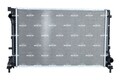 NRF Motorkühler Wasserkühler 53835 für ABARTH 500 595 695 Aluminium 500C 595C