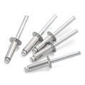Blindnieten Edelstahl V2A Nieten Flachkopf Dichtniete 2,4mm - 6,4mm Blindnieten