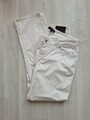 comma ❤️ Pants Hose Straight Stretch weiß Gr. 42 Länge 103 