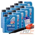 10x 1 L LITER LIQUI MOLY SUPER LEICHTLAUF 10W-40 MOTOR-ÖL MOTOREN-ÖL 32282616