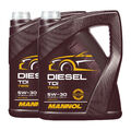 10 (2x5) Liter MANNOL 5W-30 Diesel TDI Motoröl für VW, Audi, Seat, Skoda