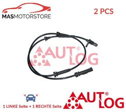 ABS SENSOR DREHZAHLFÜHLER PAAR AUTLOG AS4759 2PCS I NEU OE QUALITÄT