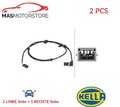 ABS SENSOR DREHZAHLFÜHLER PAAR HELLA 6PU 012 806-891 2PCS P FÜR AUDI A4 B7,8EC