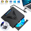 Externes DVD Laufwerk CD DVD Brenner USB 3.0 Typ-C Brenner Player für Laptop PC