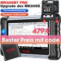 AUTEL MaxiCom MK808BT PRO Diagnosegerät KFZ Car Scanner BT Ver. von MK900 PRO