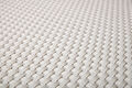Rattan Art Polyrattan Balkonsichtschutz - Weiß 0,9m x 5m Zaunblende Windschutz