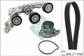 INA Wasserpumpe + Keilrippenriemensatz  für MERCEDES-BENZ