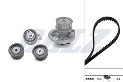 DOLZ Wasserpumpe + Zahnriemensatz KD068 für J89 DAEWOO ASTRA REZZO EVANDA T92 CC